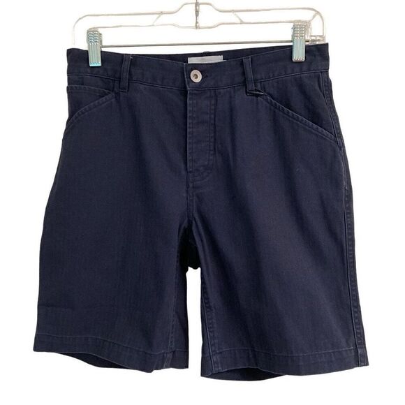 Taylor Stitch Other - Taylor Stitch The Camp Shorts In Navy Blue Herringbone Organic Cotton